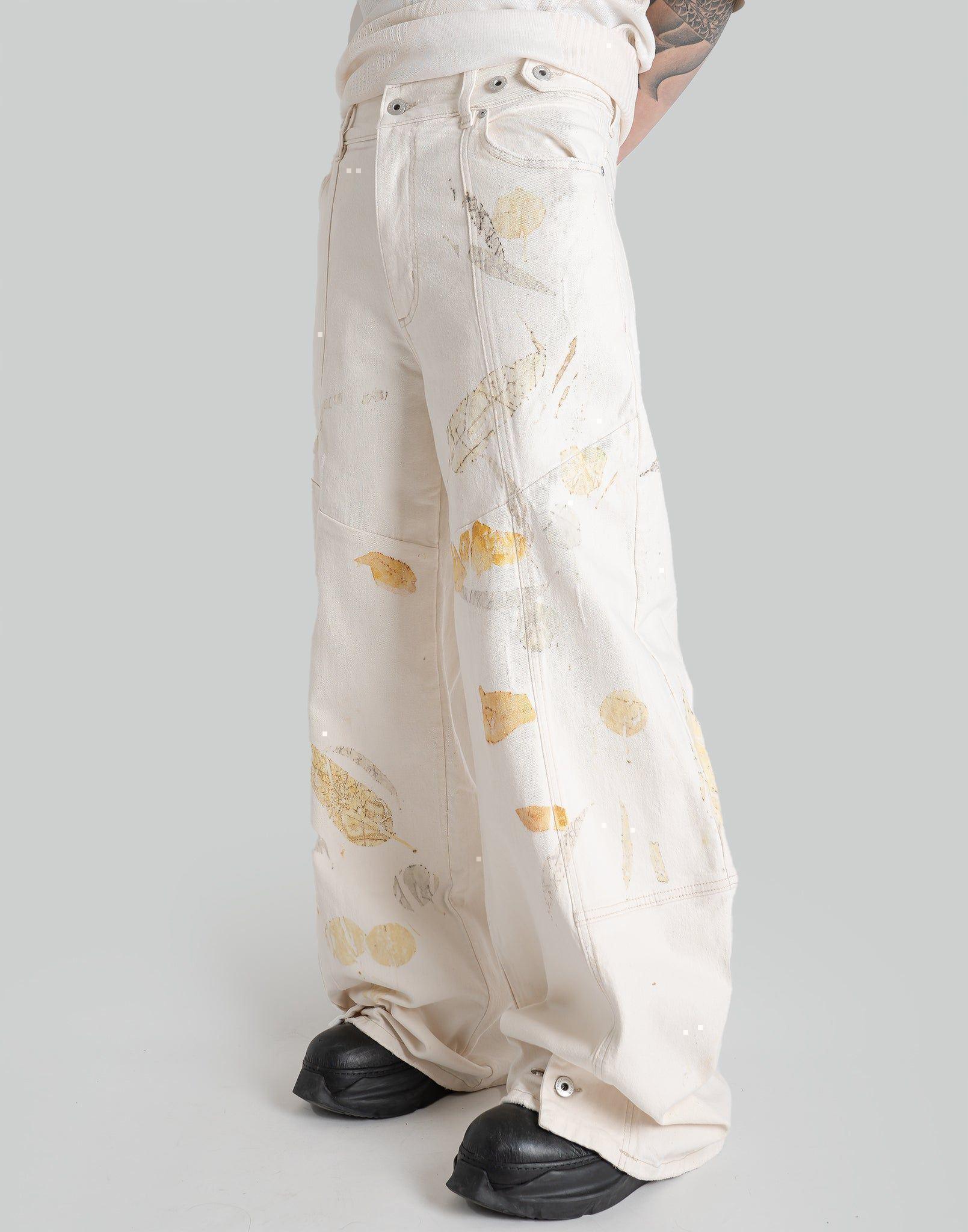 FENG CHEN WANG - NATURAL PLANT DYE DENIM TROUSERS - 082plus