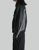 FENG CHEN WANG - PANELED DENIM JACKET - 082plus