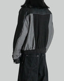 FENG CHEN WANG - PANELED DENIM JACKET - 082plus
