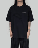 PANELLED COLLAR T-SHIRT