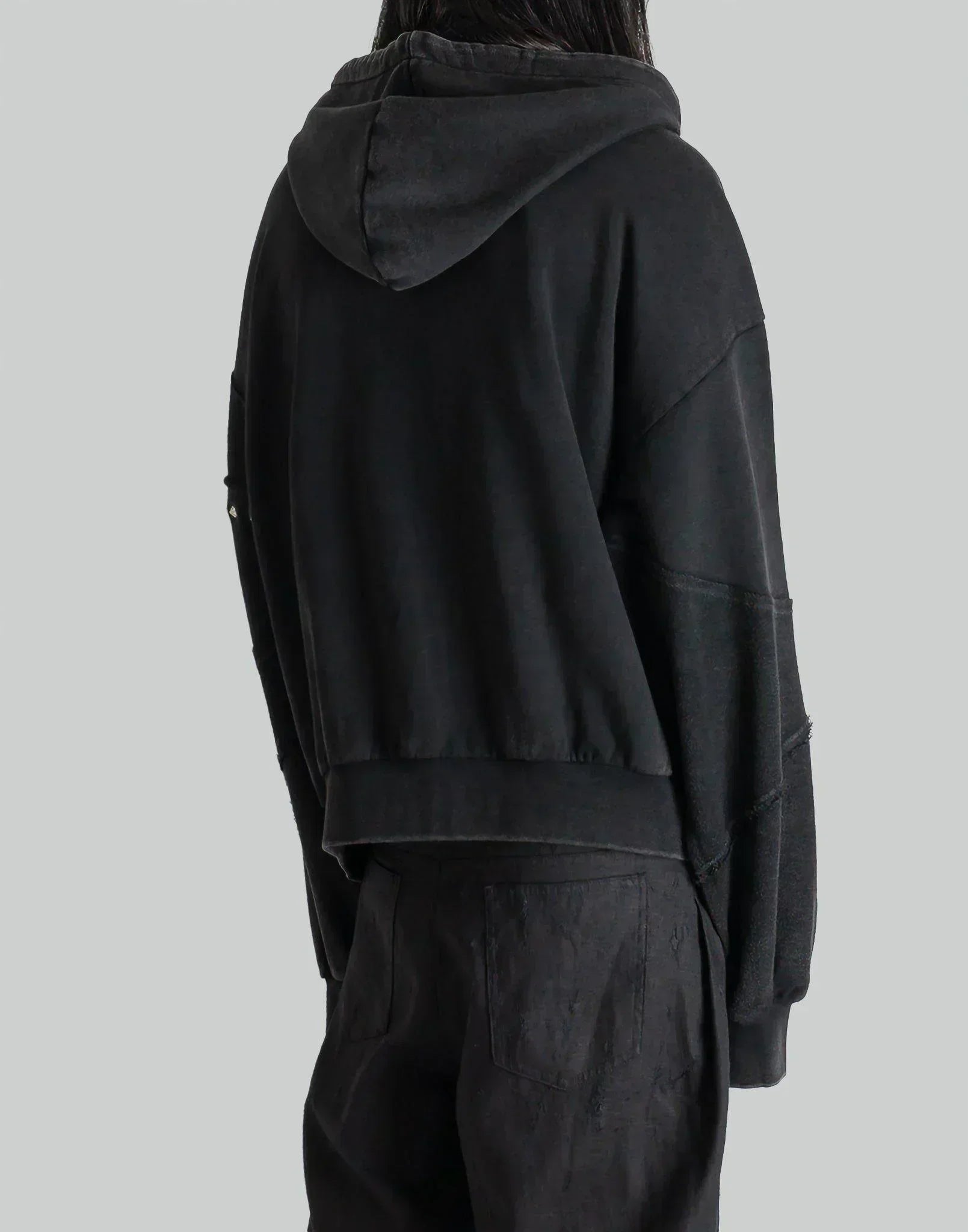 FENG CHEN WANG - PANELLED FULL ZIP HOODIE - 082plus