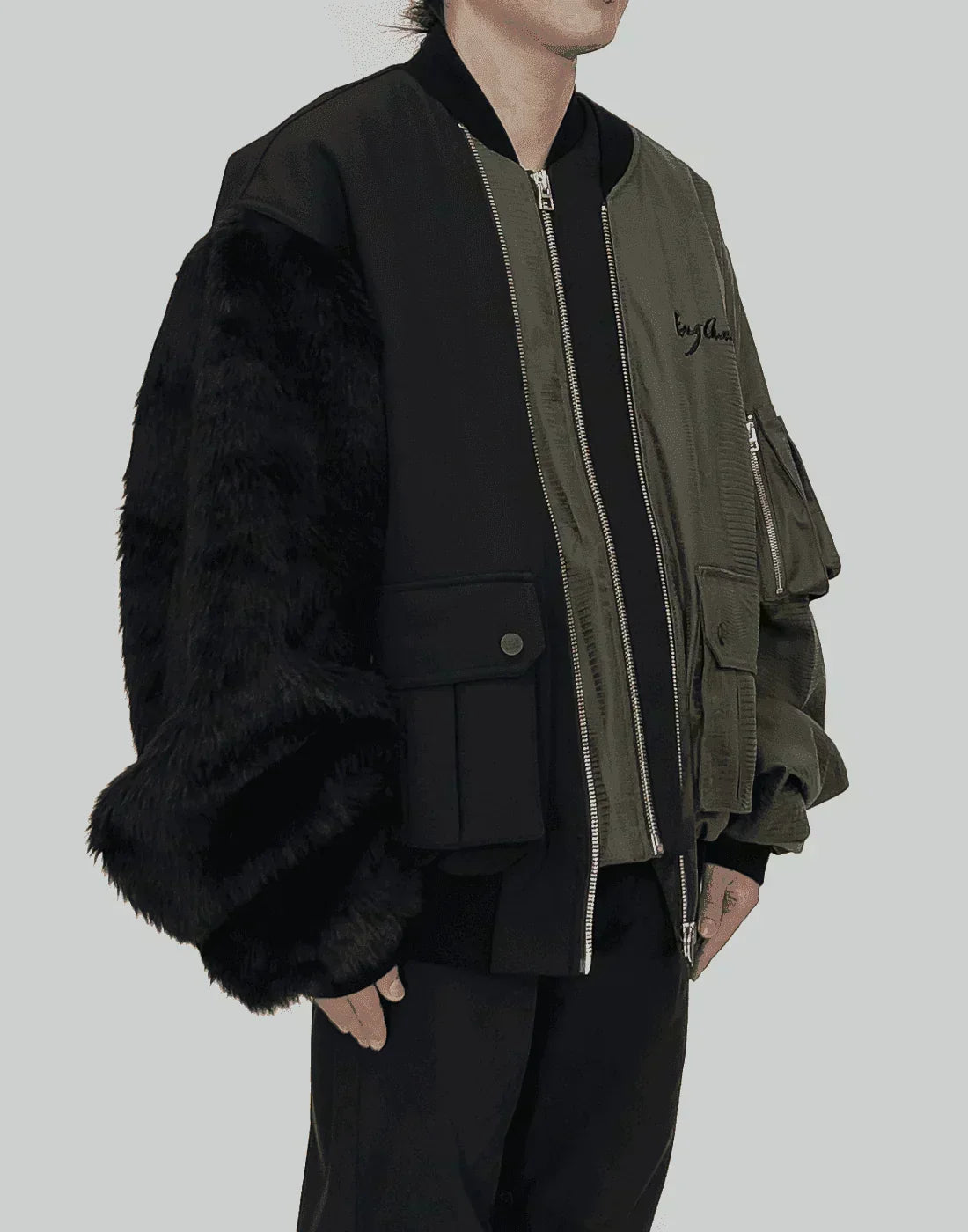 FENG CHEN WANG - PANELLED JACKET - 082plus