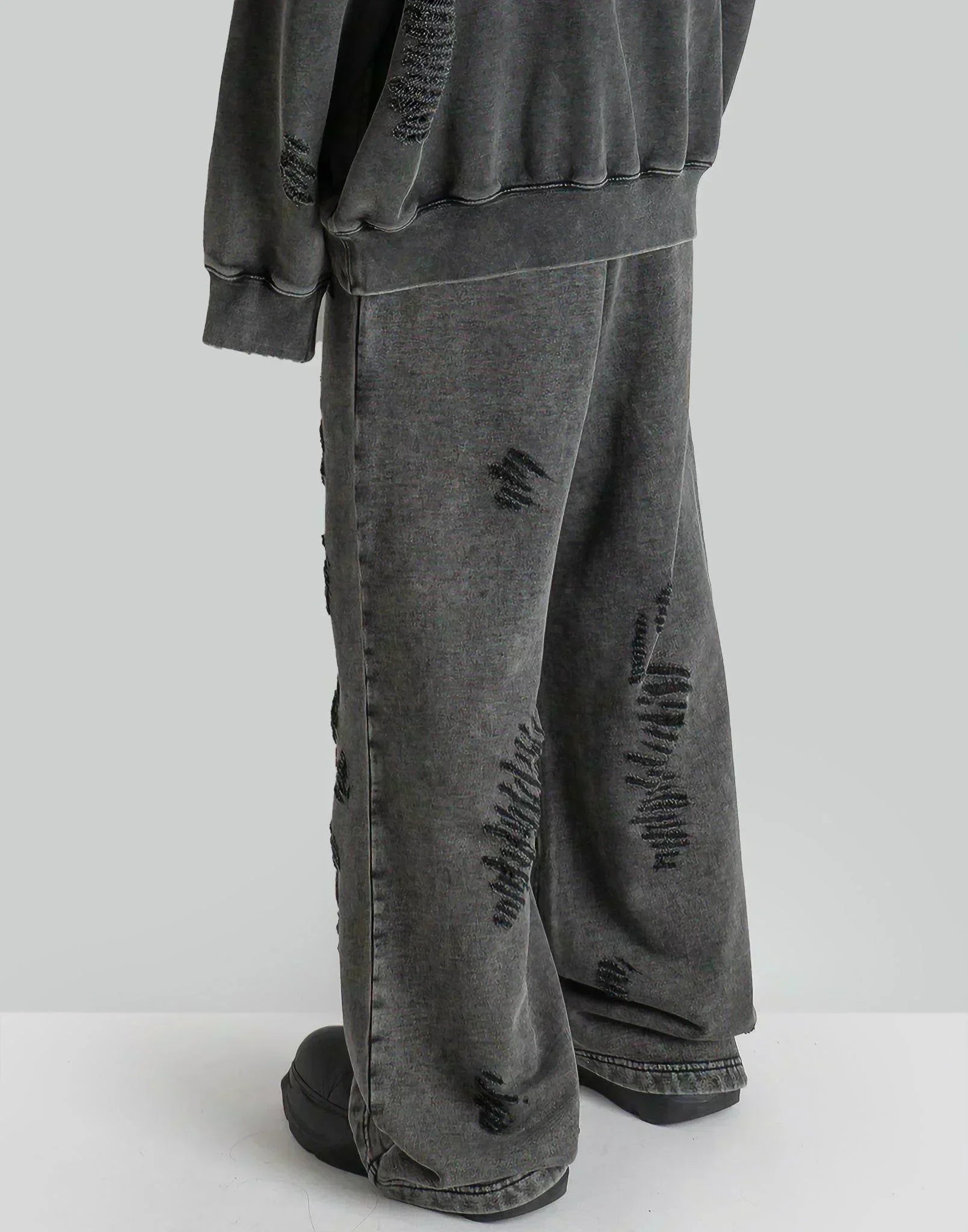 FENG CHEN WANG - PANELLED STRAIGHT SWEATPANTS - 082plus