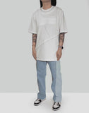 FENG CHEN WANG - PANELLED T-SHIRT - 082plus