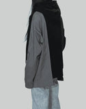 FENG CHEN WANG - PANELLED ZIP-UP HOODIE - 082plus