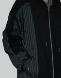 FENG CHEN WANG - PANELLED ZIP-UP HOODIE - 082plus