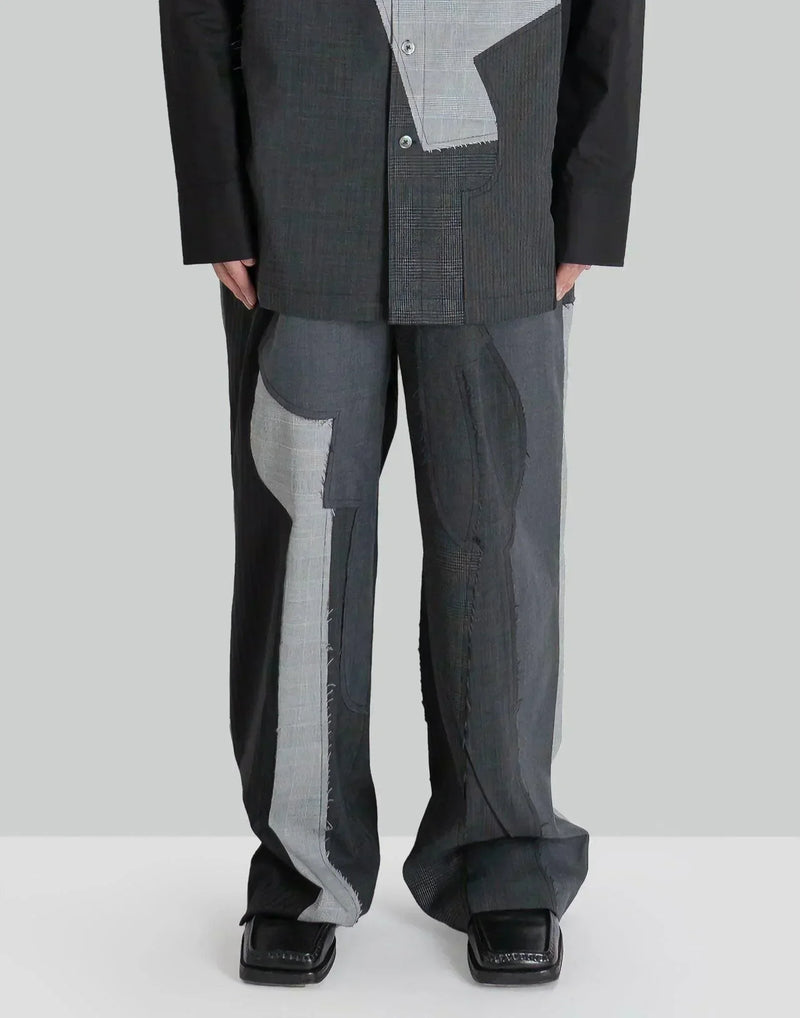 FENG CHEN WANG - PATCHWORK TROUSER - 082plus