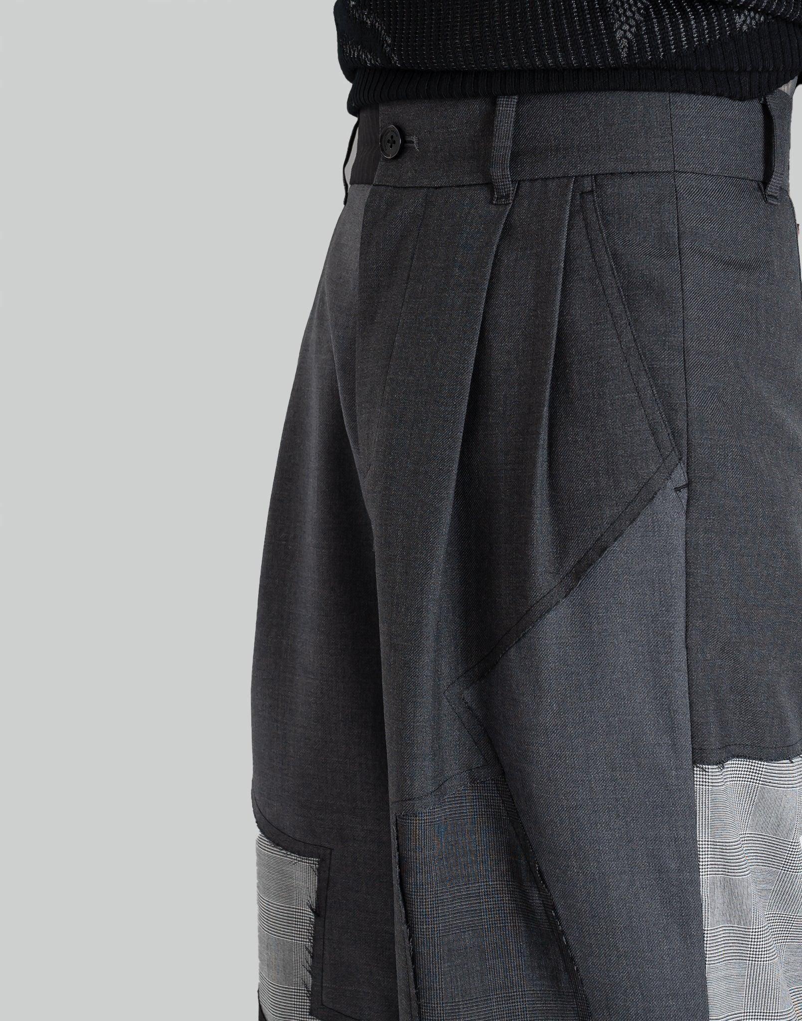 FENG CHEN WANG - PATCHWORK TROUSER - 082plus