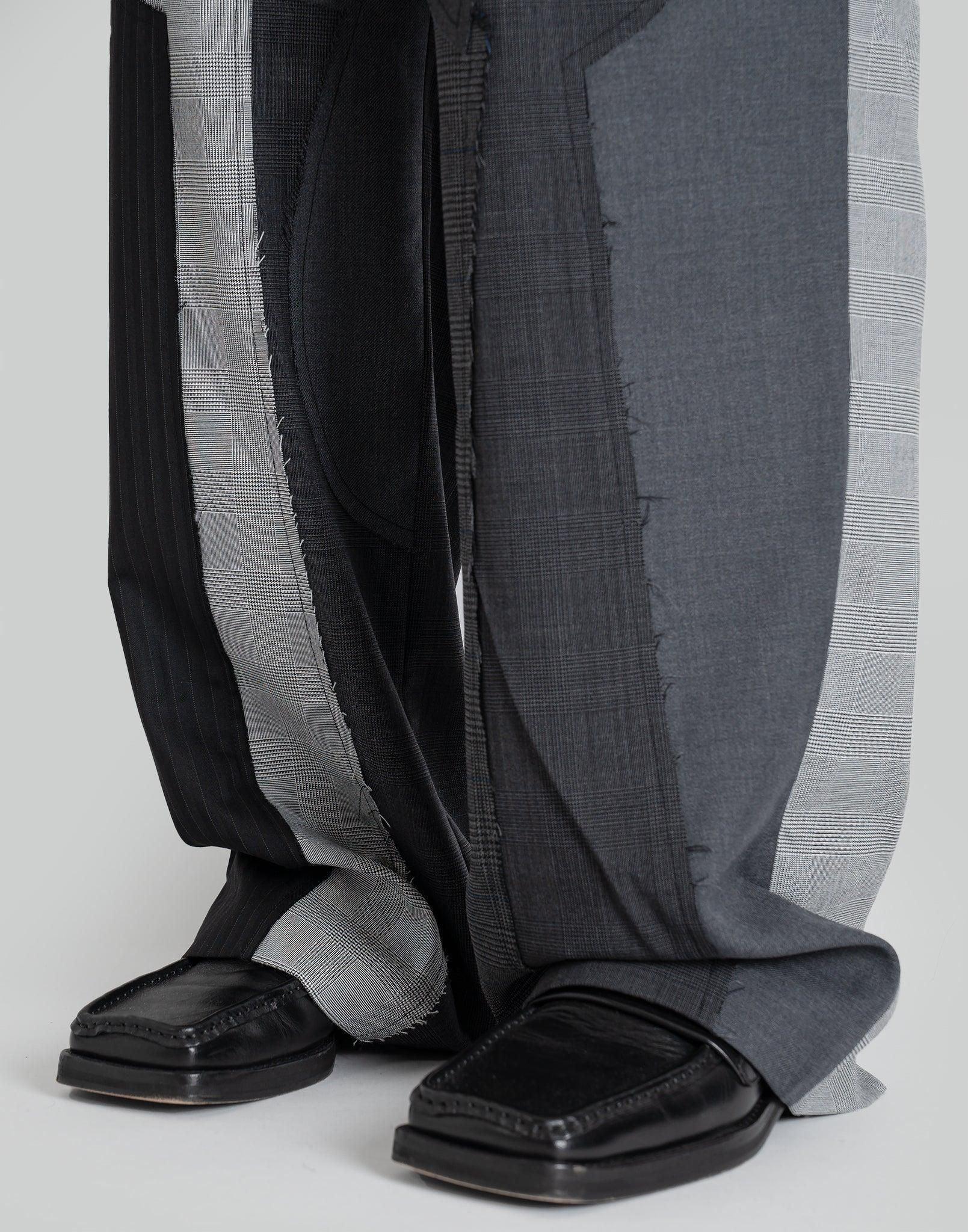 FENG CHEN WANG - PATCHWORK TROUSER - 082plus