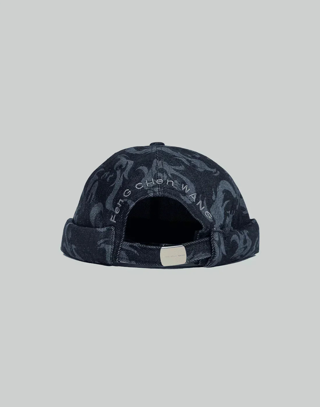 FENG CHEN WANG - PHOENIX DENIM BRIMLESS CAP - 082plus