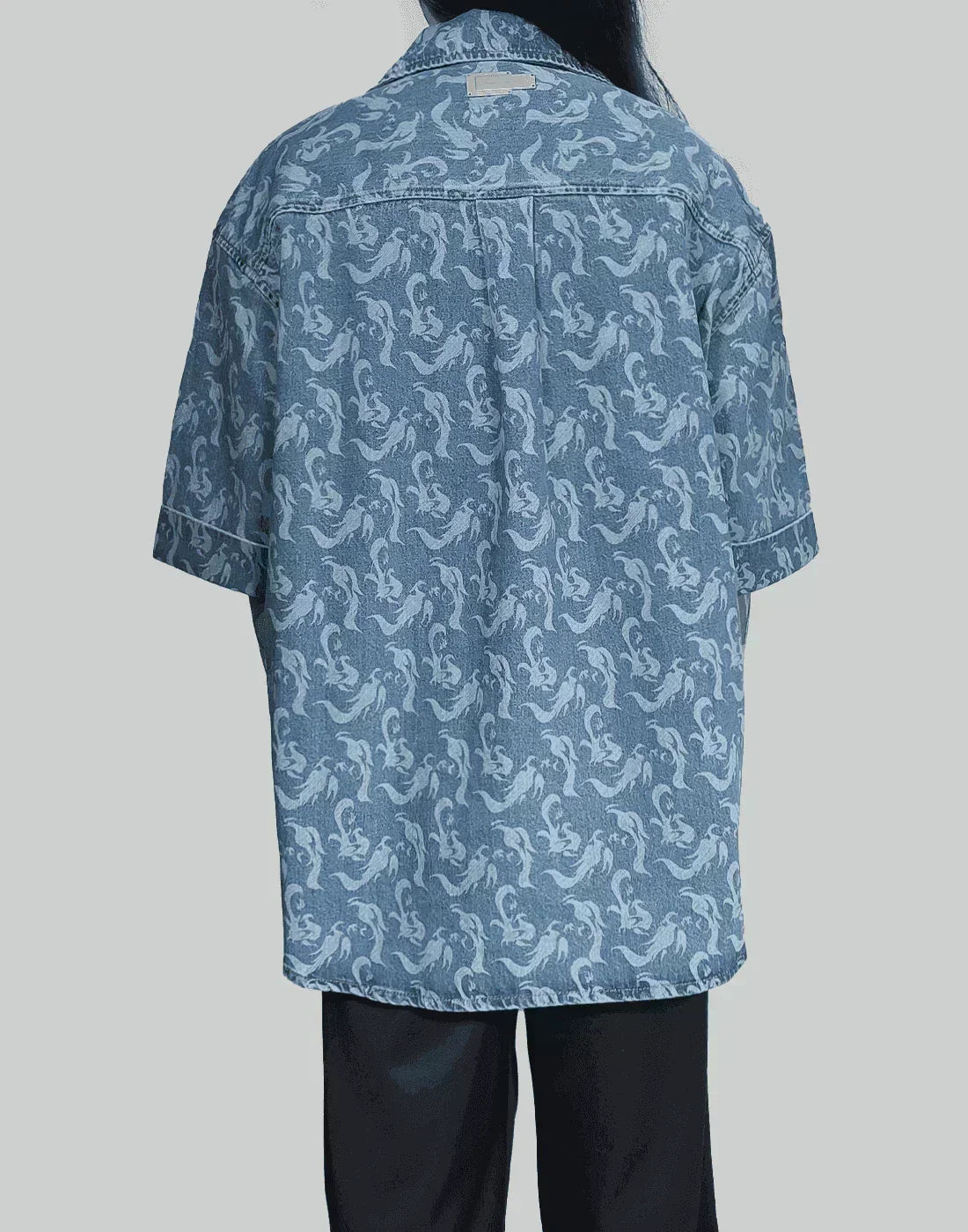 FENG CHEN WANG - PHOENIX DENIM SHIRT - 082plus