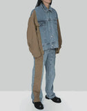 FENG CHEN WANG - PHOENIX EMBROIDERY PANELLED JEANS - 082plus