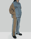 FENG CHEN WANG - PHOENIX EMBROIDERY PANELLED JEANS - 082plus