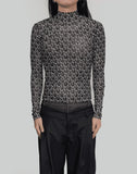 PHOENIX PRINT ROLL NECK