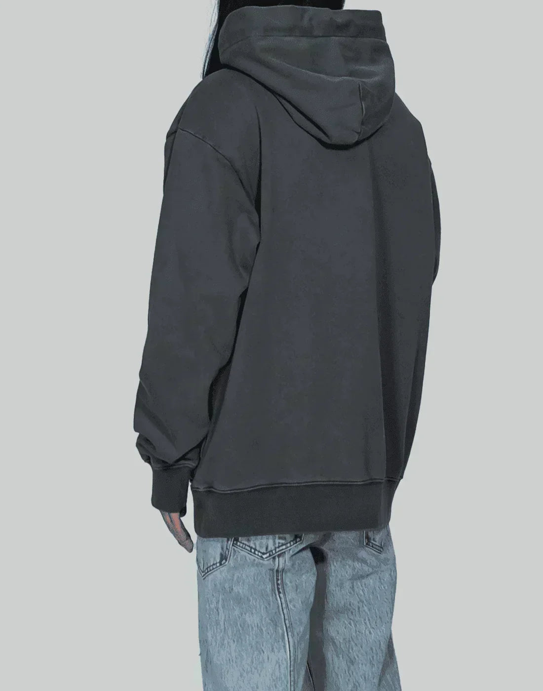 FENG CHEN WANG - PLANT DYE DOUBLE COLLAR HOODIE - 082plus