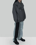 FENG CHEN WANG - PLANT DYE DOUBLE COLLAR HOODIE - 082plus
