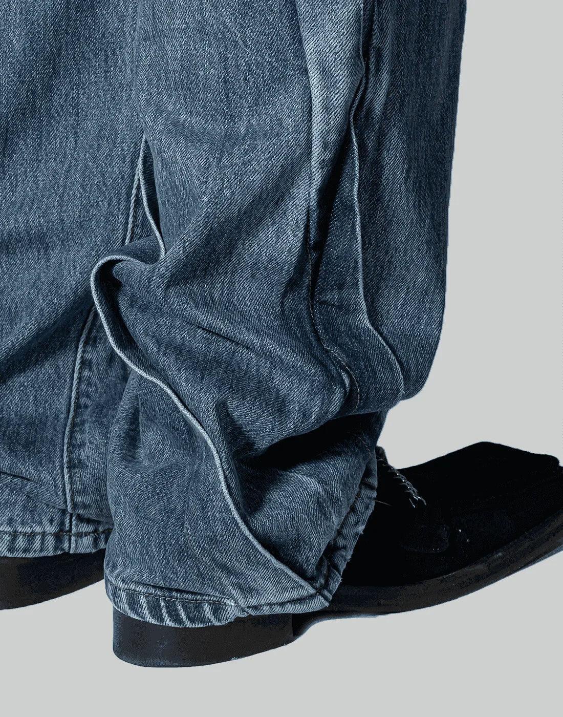 FENG CHEN WANG - PLEATED JEANS - 082plus