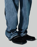 FENG CHEN WANG - PLEATED JEANS - 082plus