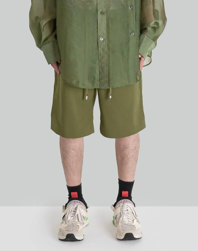 FENG CHEN WANG - PLEATED SHORTS - 082plus