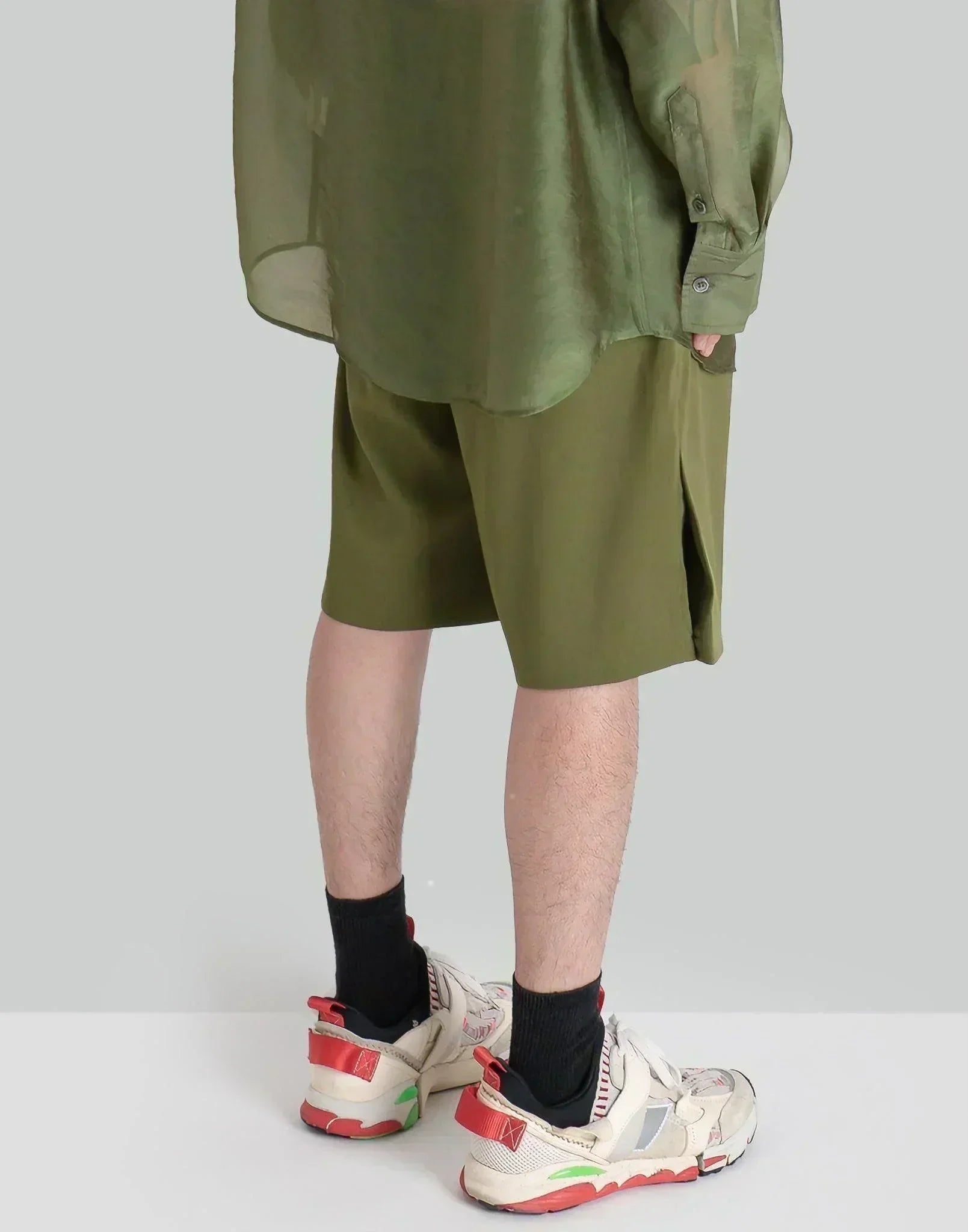 FENG CHEN WANG - PLEATED SHORTS - 082plus
