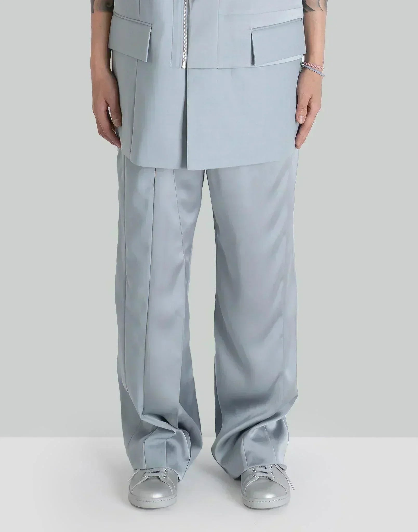 FENG CHEN WANG - PLEATED SUIT TROUSERS - 082plus