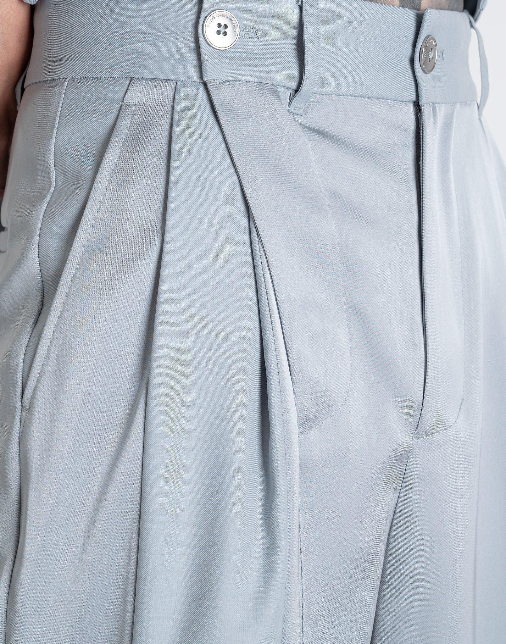 FENG CHEN WANG - PLEATED SUIT TROUSERS - 082plus