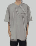 PLEATED T-SHIRT