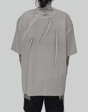 FENG CHEN WANG - PLEATED T-SHIRT - 082plus