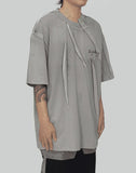 FENG CHEN WANG - PLEATED T-SHIRT - 082plus