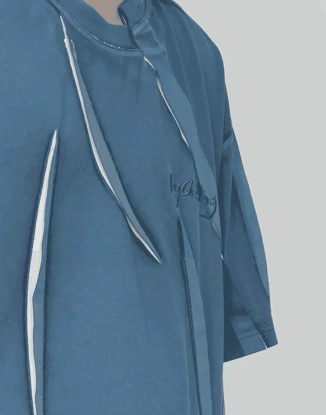 FENG CHEN WANG - PLEATED T-SHIRT - 082plus