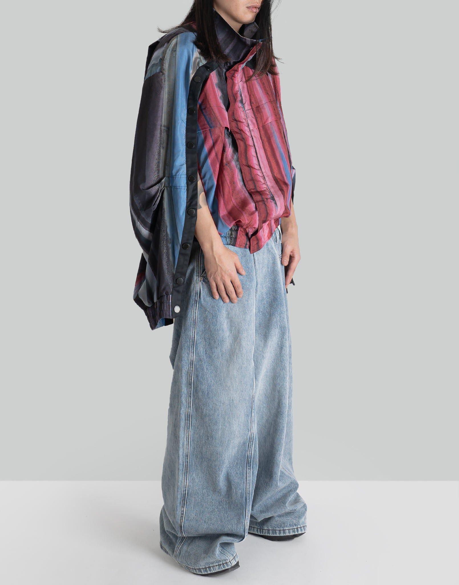 FENG CHEN WANG - RAINBOW DECONSTRUCTED JACKET - 082plus