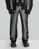 FENG CHEN WANG - RAW EDGE PATCHWORK TROUSERS - 082plus