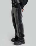 RAW EDGE PATCHWORK TROUSERS