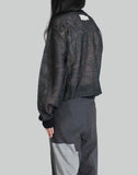 FENG CHEN WANG - SHEER PHOENIX JACQUARD KNIT - 082plus