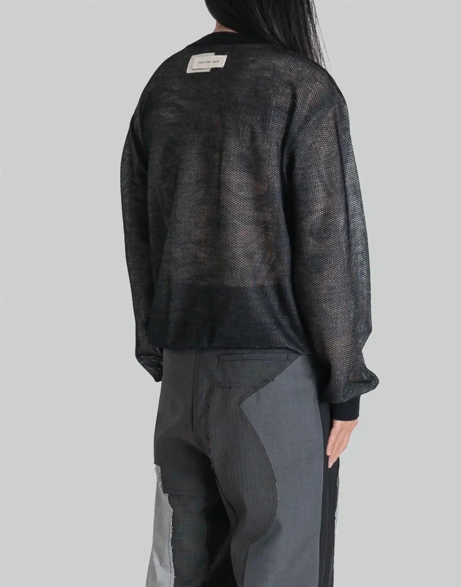 FENG CHEN WANG - SHEER PHOENIX JACQUARD KNIT - 082plus