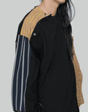 FENG CHEN WANG - SHIRT PANELLED SWEATSHIRT - 082plus