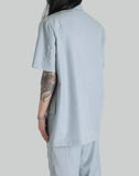 FENG CHEN WANG - SHORT SLEEVE SATIN JACKET - 082plus