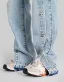 FENG CHEN WANG - SIDE RELEASE DENIM PANTS - 082plus
