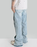FENG CHEN WANG - SIDE RELEASE DENIM PANTS - 082plus