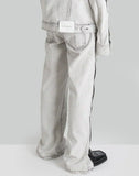 FENG CHEN WANG - SIDE RELEASE DENIM PANTS - 082plus