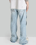 FENG CHEN WANG - SIDE RELEASE DENIM PANTS - 082plus