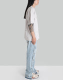 FENG CHEN WANG - SIDE RELEASE DENIM PANTS - 082plus