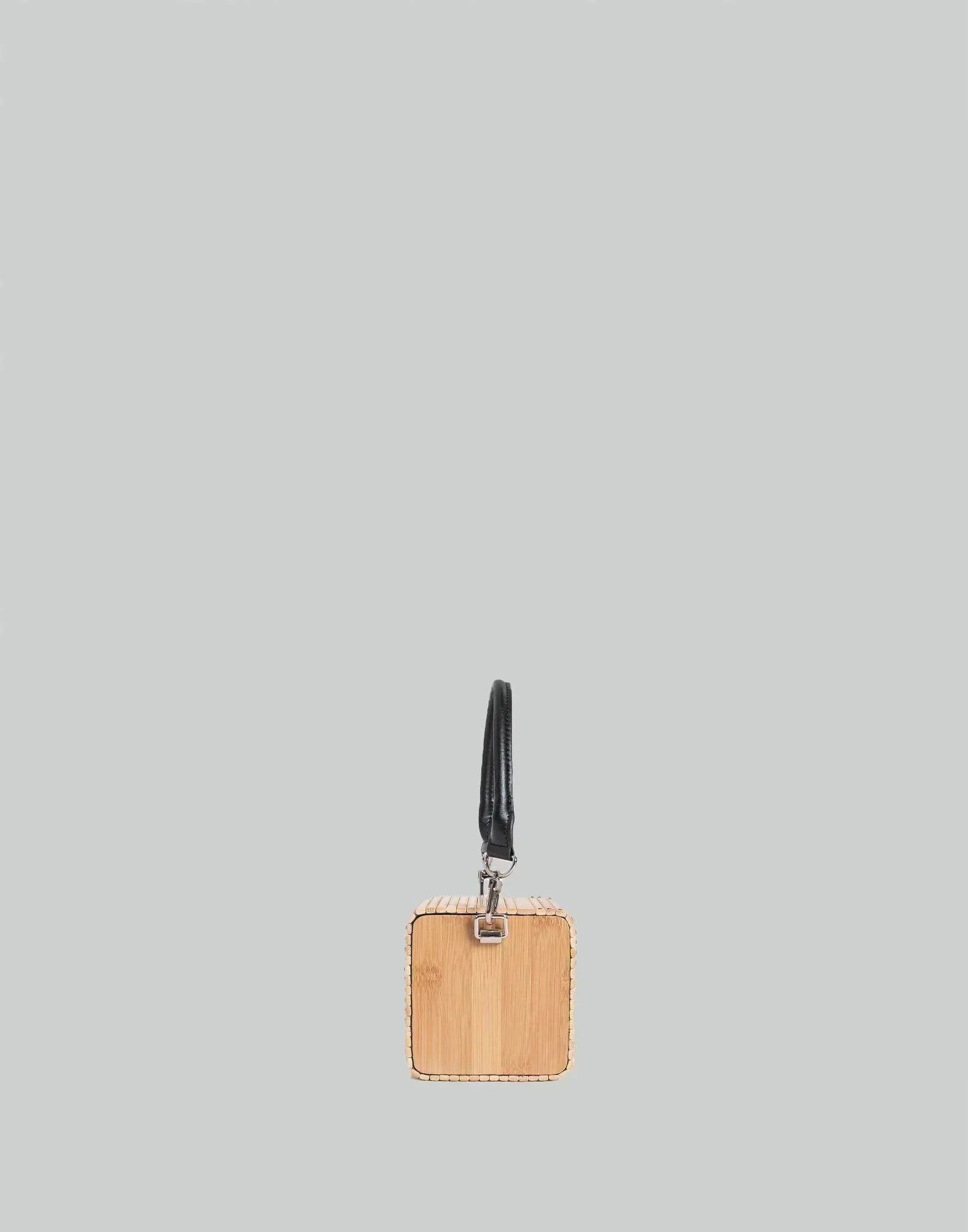 FENG CHEN WANG - SQUARE SMALL BAMBOO BAG - 082plus