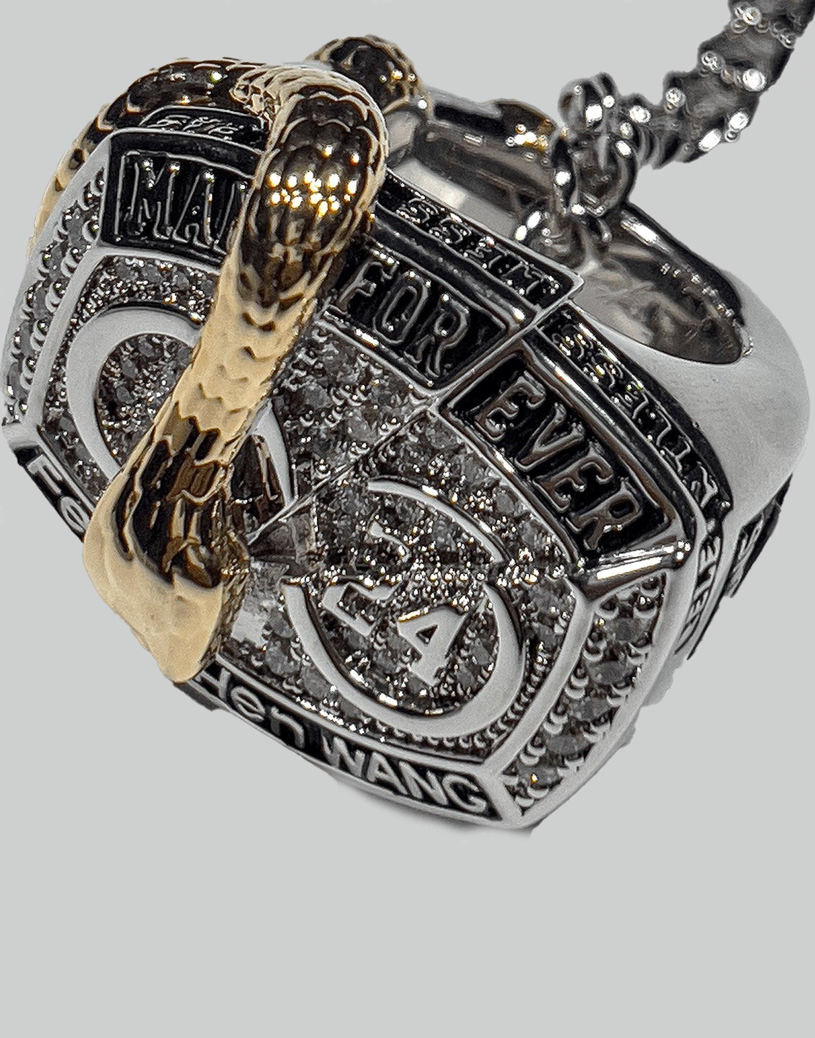 FENG CHEN WANG - STEEL RING NECKLACE - 082plus