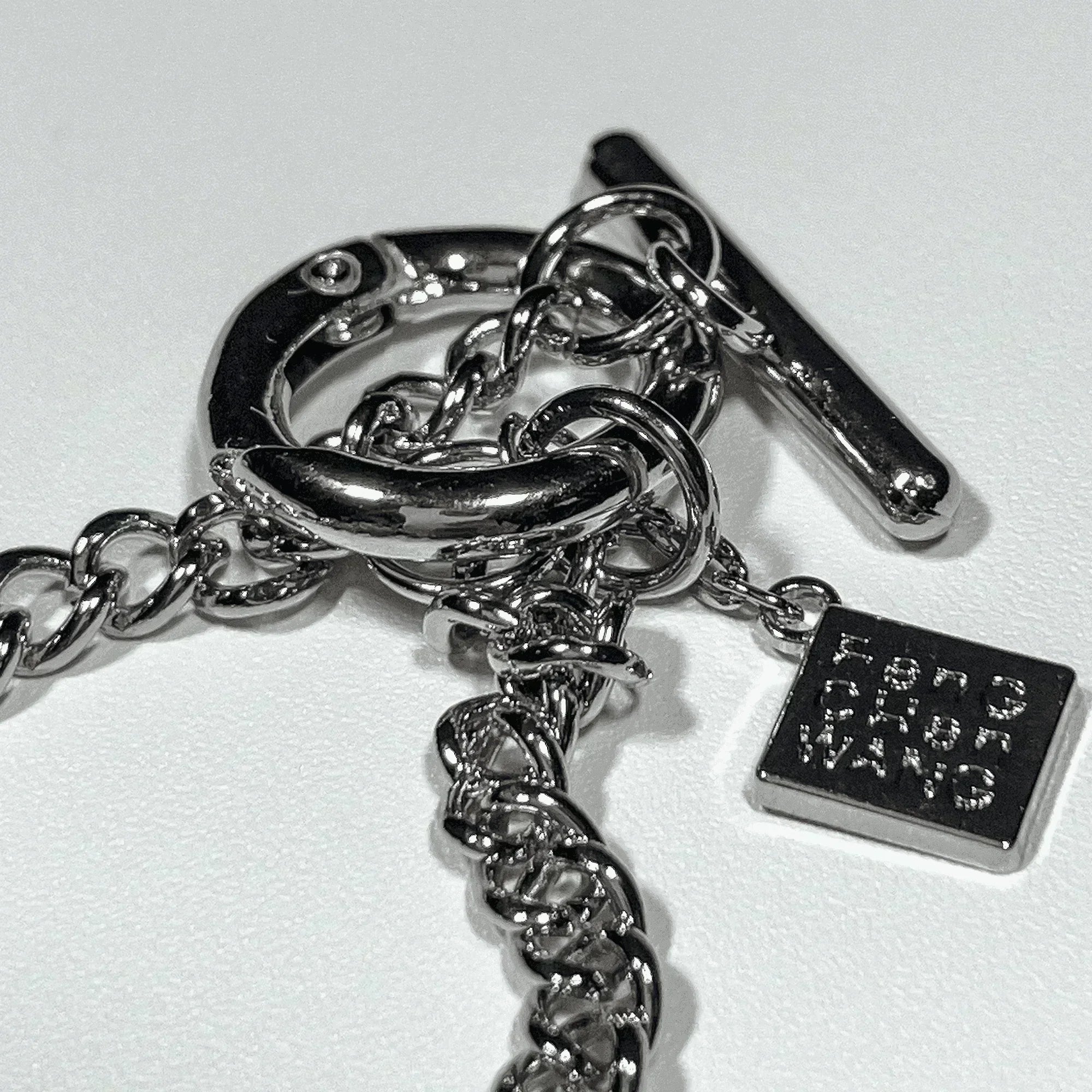 FENG CHEN WANG - STEEL RING NECKLACE - 082plus