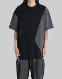 STITCHING DECONSTRUCTED T-SHIRT