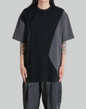 FENG CHEN WANG - STITCHING DECONSTRUCTED T-SHIRT - 082plus