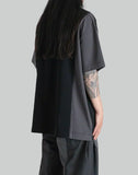 FENG CHEN WANG - STITCHING DECONSTRUCTED T-SHIRT - 082plus