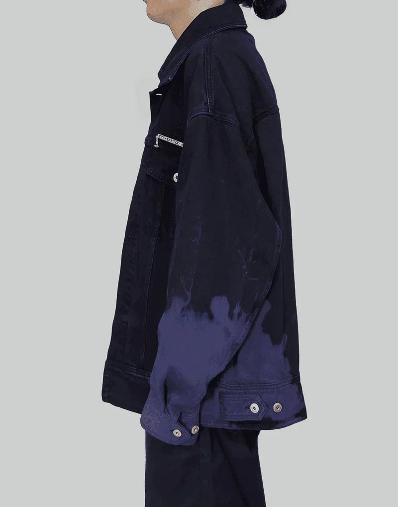 FENG CHEN WANG - TIE DYE DENIM JACKET - 082plus