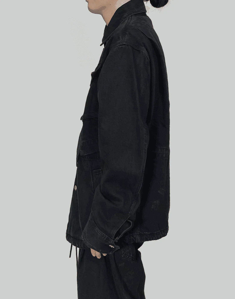 FENG CHEN WANG - TIE DYE DENIM JACKET - 082plus